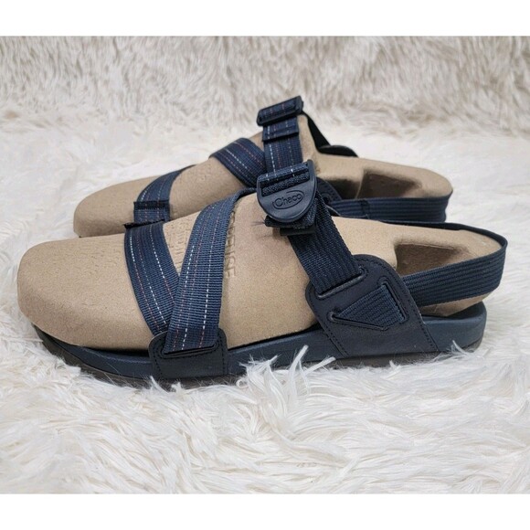 Chaco Lowdown Strappy Active Sandals Mens Size 9 Navy Style JCH107273 Adjustable main image 7